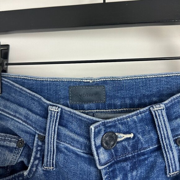 MOTHER The Mid Rise Dazzler Ankle in Wash Wish On A Star Size US 26 - Picture 8 of 16